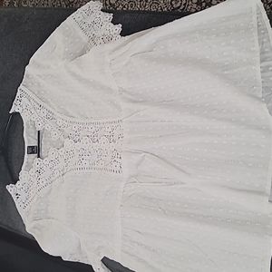 White lace top